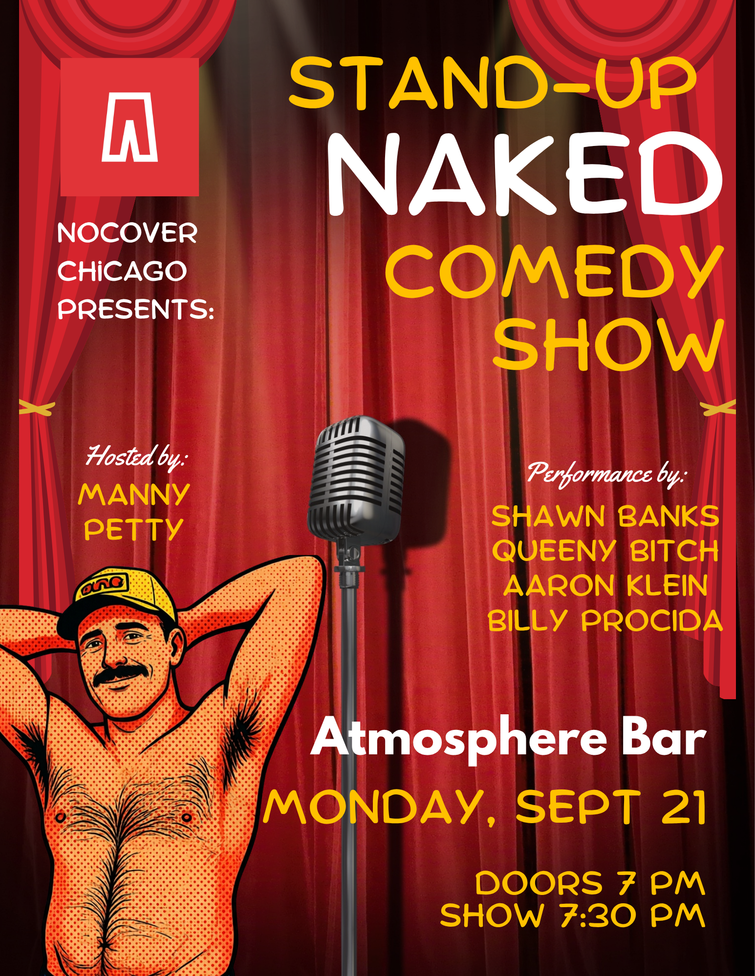 [AFU Midwest] (FWD) Adult Comedy: Stand-Up Naked Comedy Show
